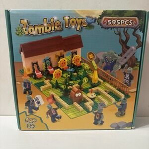 JHESAO Plants and Zombies Toys Zombies Assembly Action Figures PV